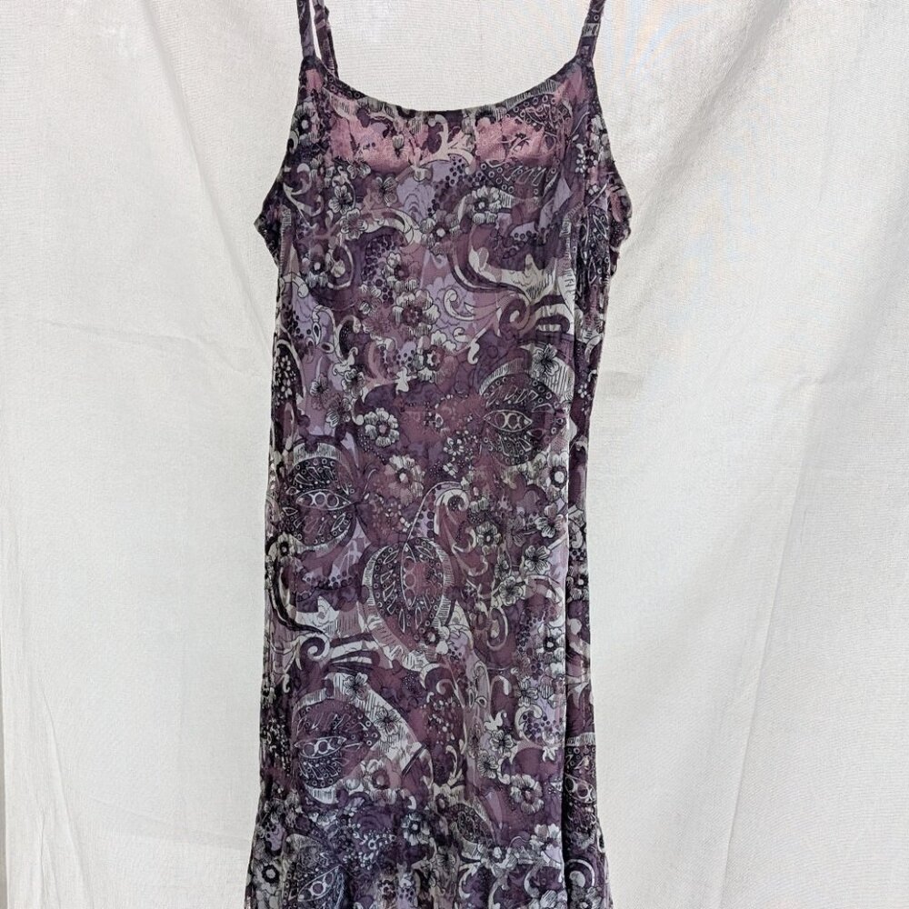 Wild Thing/Wild Woman Dress S/M purple and white